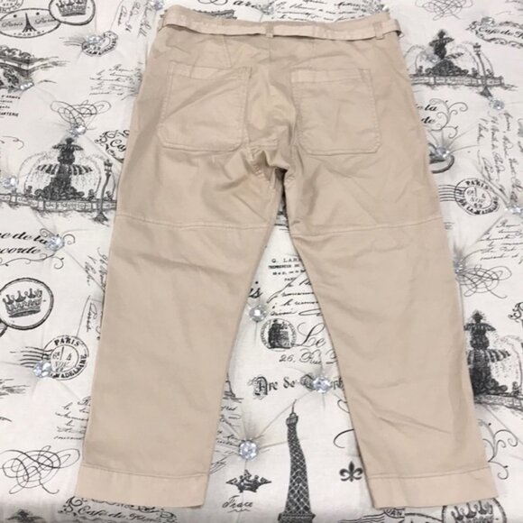 Joie Demarius Stretch Cotton Crop Pants - Picture 5 of 8